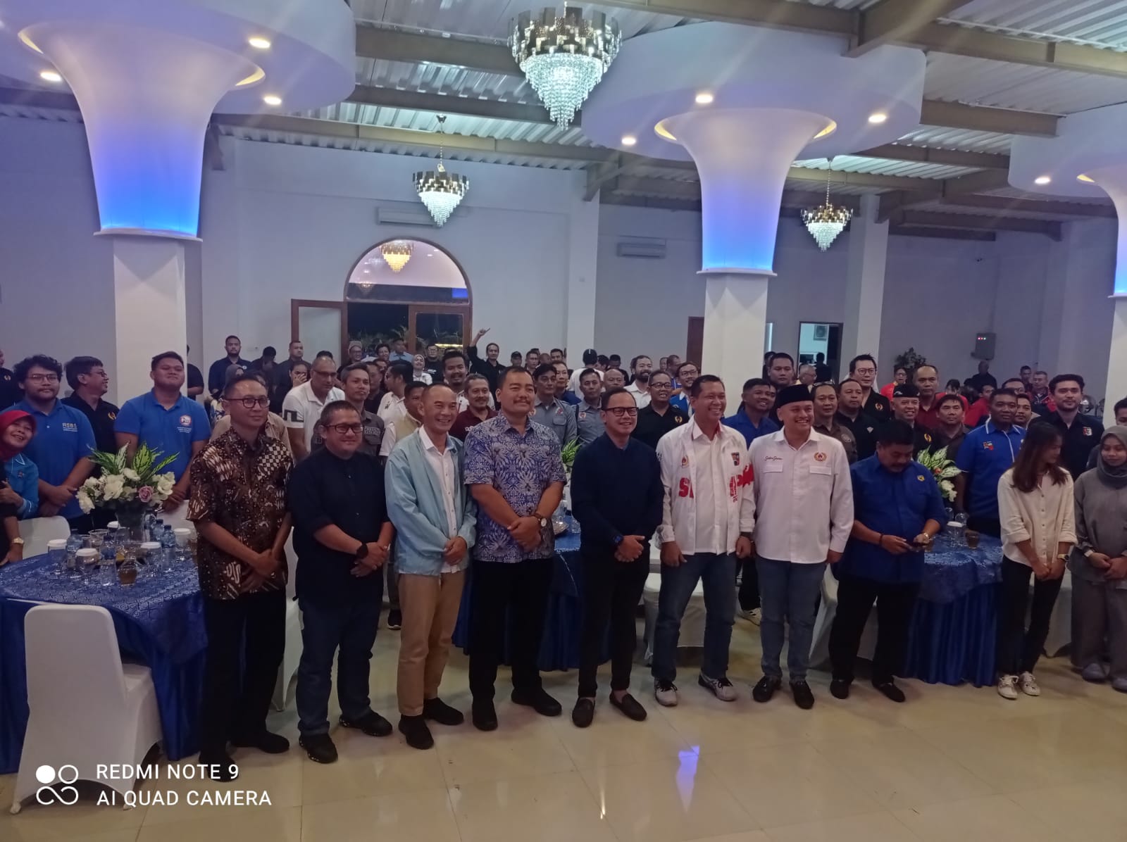 Wali Kota Bogor Bima Arya & Pengurus KONI Kota Bogor, KONI Jawa Barat pada pelaksanaan Rapat Kerja 2023