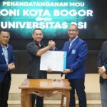 KONI Kota Bogor Lakukan MoU  Dengan Universitas Bina Sarana Informatika