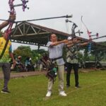 Sekdispora Pantau Latihan Atlet Panahan PPOPM