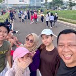 Ditengah Kesibukannya, Junsam Konsisten Lakukan Jogging Pagi