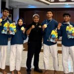 Atlet Tarung Derjat Kota Bogor Sabet Satu Medali Emas dan 3 Perunggu di Pomnas