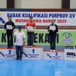Cabor Wushu Kota Bogor Berjaya di BK Porprov Jabar 2025
