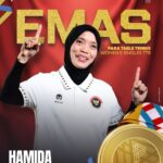 Luar biasa ! Hamida Kembali Sumbang Kedua Emas Bagi Kontingen Merah Putih
