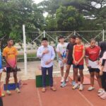Pasca Pelantikan, Ketua KONI Pantau Latihan Atlet