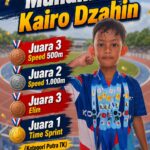 Sabet 4 Medali di Kejurnas Sepatu Roda, Muhammad Kairo Dzahin Calo Regenerasi Emas